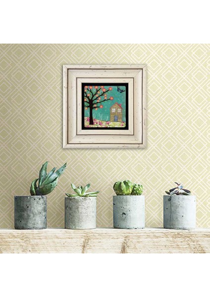 Decor Çerçeveli Taş Duvar Dekoru fiyatları