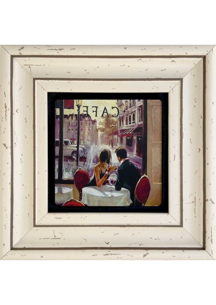 Decor Çerçeveli Taş Duvar Dekoru