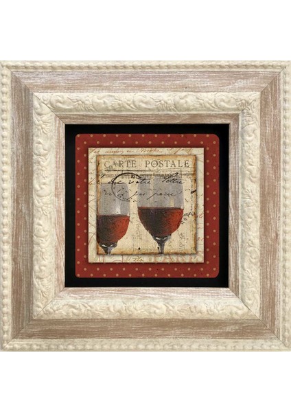 Decor Çerçeveli Taş Duvar Dekoru