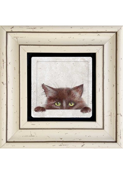 Decor Çerçeveli Taş Duvar Dekoru