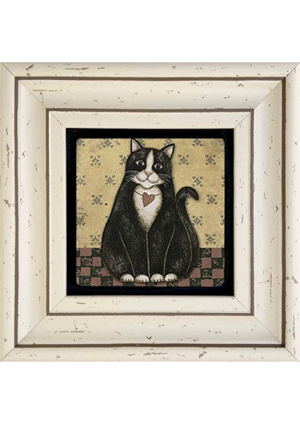 Decor Çerçeveli Taş Duvar Dekoru