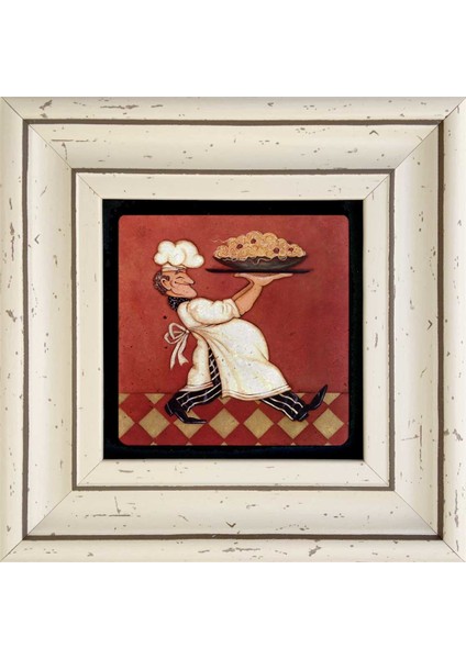 Decor Çerçeveli Taş Duvar Dekoru