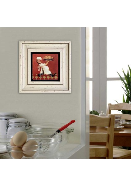 Decor Çerçeveli Taş Duvar Dekoru