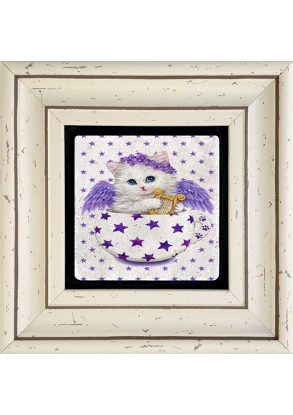 Decor Çerçeveli Taş Duvar Dekoru