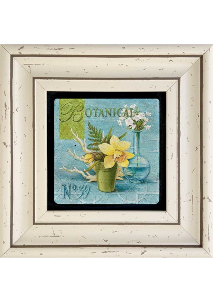 Decor Çerçeveli Taş Duvar Dekoru