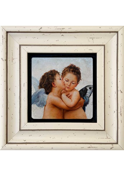 Decor Çerçeveli Taş Duvar Dekoru