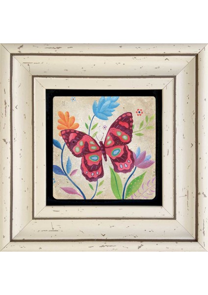 Decor Çerçeveli Taş Duvar Dekoru