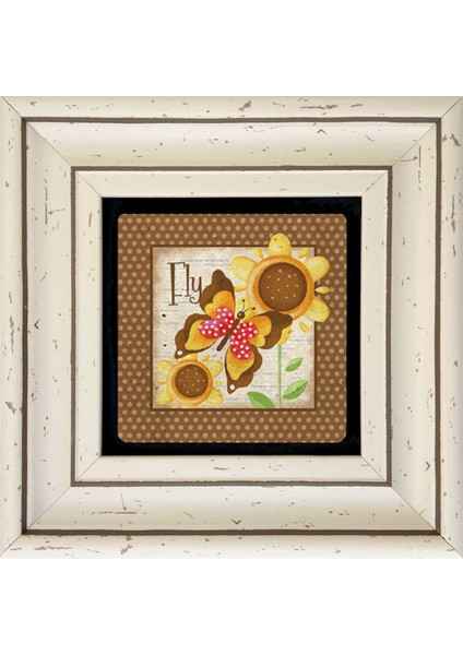 Decor Çerçeveli Taş Duvar Dekoru