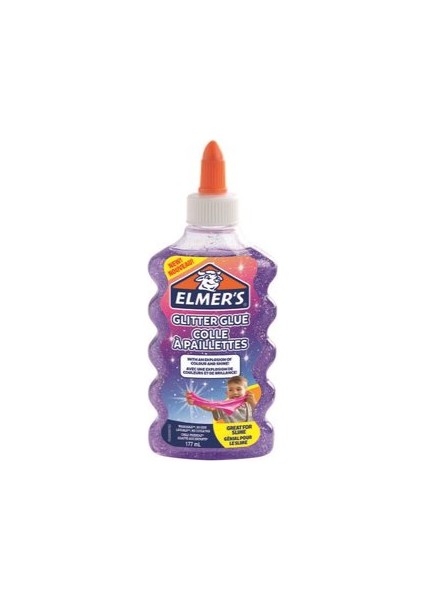 Elmer's Simli Yapıştırıcı Mor 177 ml