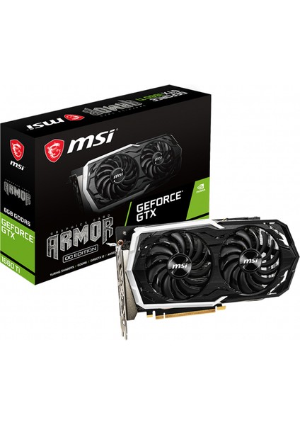 GeForce GTX 1660 Ti Armor 6GB 192Bit GDDR6 PCI-E 3.0 Ekran Kartı ( GeForce GTX 1660 Ti ARMOR 6G )