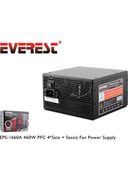 Eps-1660A 460W Pfc 4*Sata Power Supply