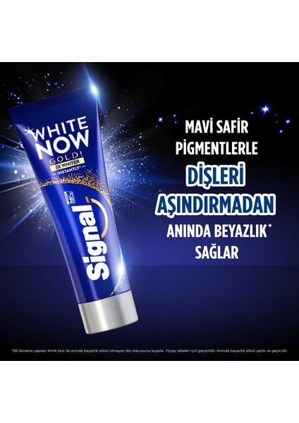 Dis Macunu  White Now Gold  75 ML