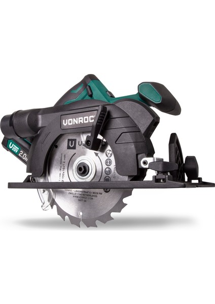 Vpower 20V Akülü Daire/Sunta Kesme Testere - 150 mm - 2.0Ah Pil