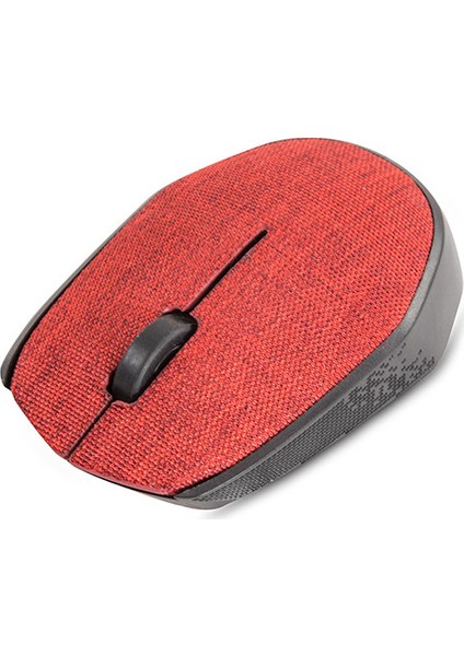 KM-218 USB Kırmızı 2.4Ghz Kumaş Yüzey Kablosuz Mouse