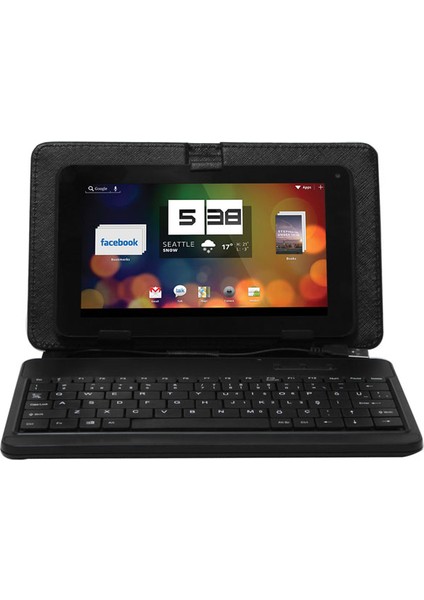 Kb-12 Siyah Usb 9.7 Tablet Pc Q Standart Klavye