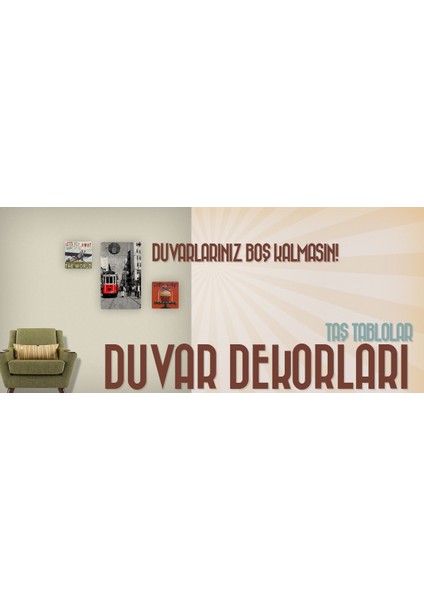 Decor Doğaltaş Duvar Dekoru