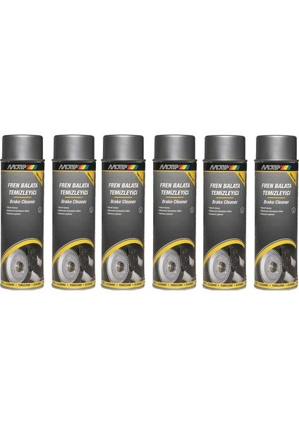 Fren Balata Temizleyici Sprey 500ML x 6 Adet