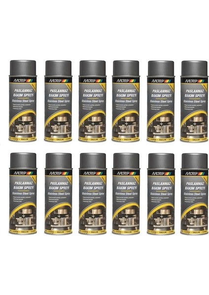 Paslanmaz Bakım Spreyi 400ML 12 Adet