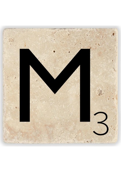 Decor Harf Bardak Altlığı