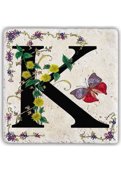 Decor Harf Bardak Altlığı