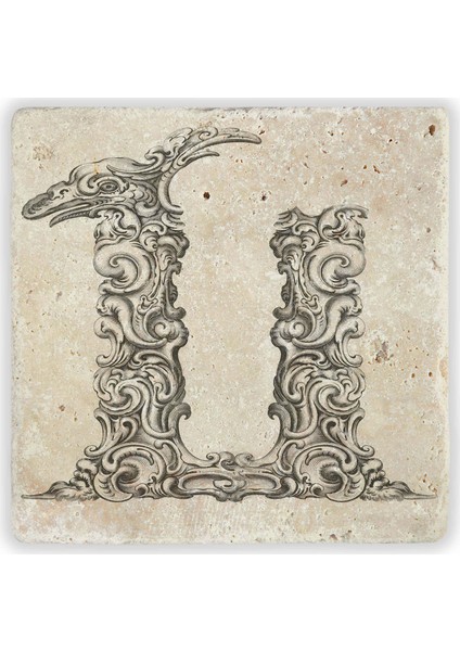 Decor Harf Bardak Altlığı