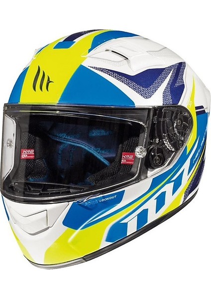 Kre Lookout G6 Gloss Full Face Motosiklet Kaski