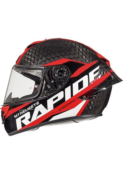 Rapide Pro Carbon C5 Gloss Full Face Motosiklet Kaski