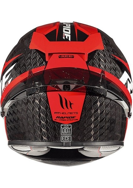 Rapide Pro Carbon C5 Gloss Full Face Motosiklet Kaski fiyatları