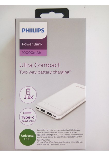 10000 Mah Powerbank Dlp Seri 1710CW/97