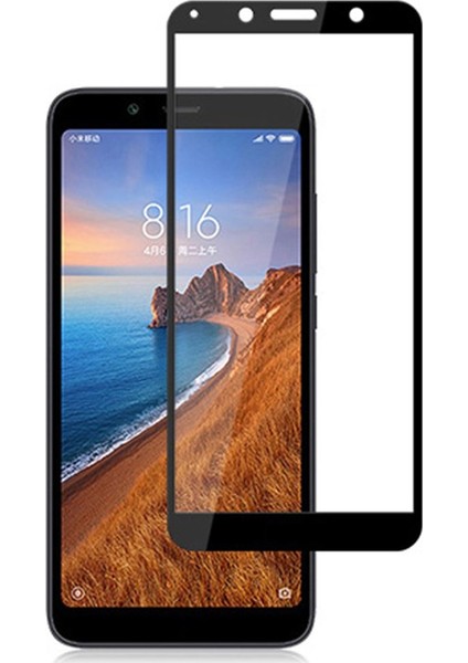 Xiaomi Redmi 7A 5d Ekranı Tam Kaplayan Full Ekran Koruyucu Cam