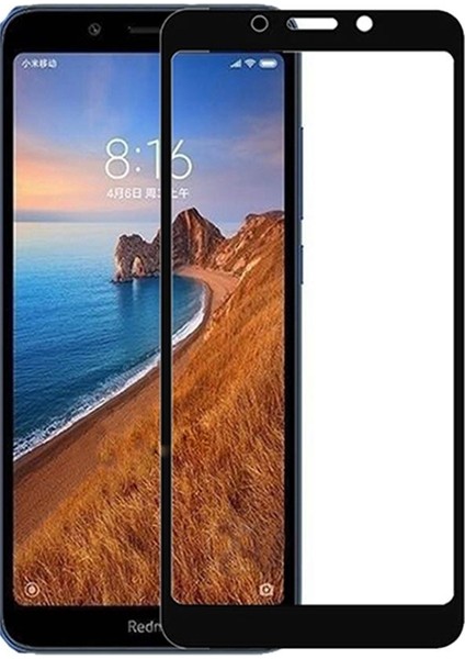 Xiaomi Redmi 7A 5d Ekranı Tam Kaplayan Full Ekran Koruyucu Cam
