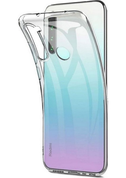 Xiaomi Redmi Note 8 Kılıf Ultra Ince 0,2mm Şeffaf Silikon Kılıf + 5d Tam Ekran Nano Kırılmayan Esnek Cam Koruyucu