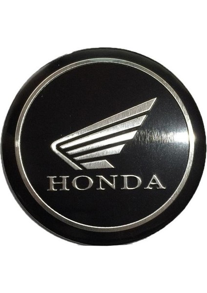 Yuvarlak Honda Logo Alüminyum Sticker Etiket
