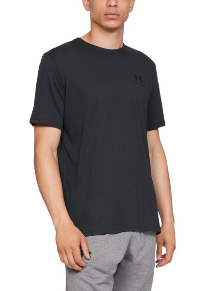 Erkek UA Sportstyle Left Chest Kısa Kollu Tişört 1326799-001 modelleri