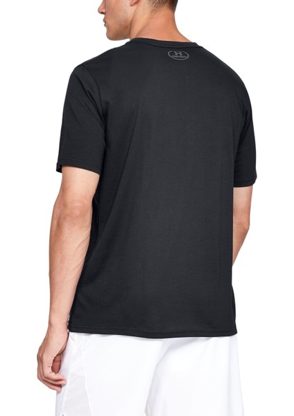 Ua Team Issue Wordmark Ss Siyah Erkek T-Shirt 1329582-001