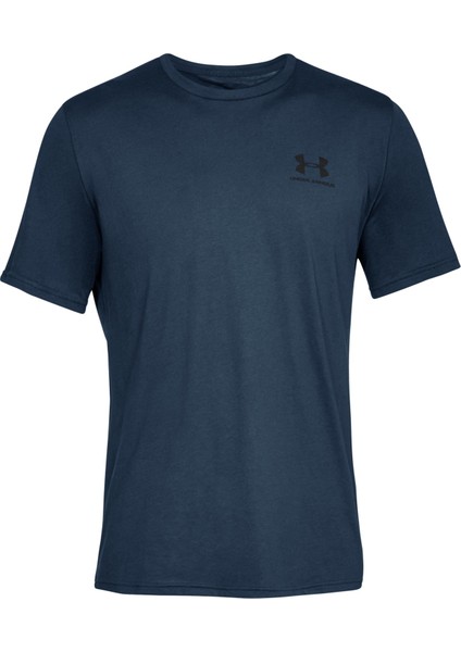 Under Armour Ua M Sportstyle Lc Ss Lacivert Erkek T-Shirt 1326799-408