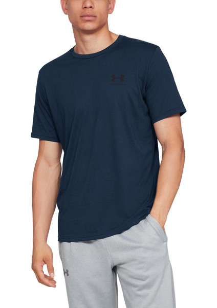 Under Armour Ua M Sportstyle Lc Ss Lacivert Erkek T-Shirt 1326799-408