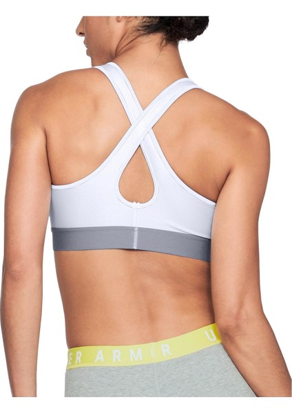 Kadın Armour® Mid Çapraz Sırtlı Spor Sütyeni 1307200-100 fiyatları