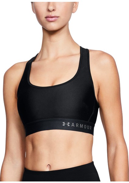 Kadın Armour® Mid Çapraz Sırtlı Spor Sütyeni 1307200-001 modelleri