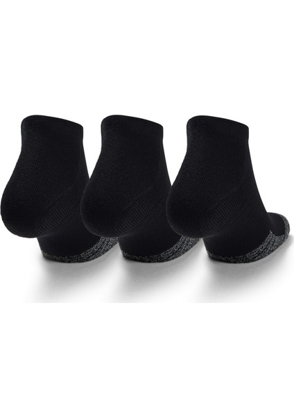 Yetişkin HeatGear® Lo Cut Çorap 3'lü Paket 1346753-001