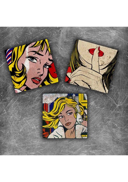 Decor Doğaltaş Magnet - 3'lü Set