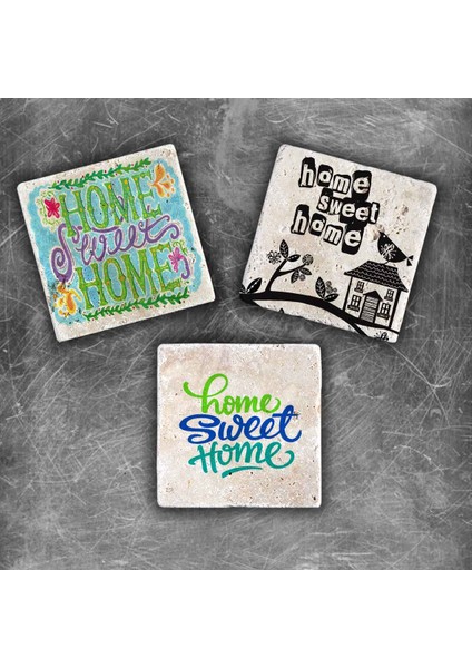 Decor Doğaltaş Magnet - 3'lü Set