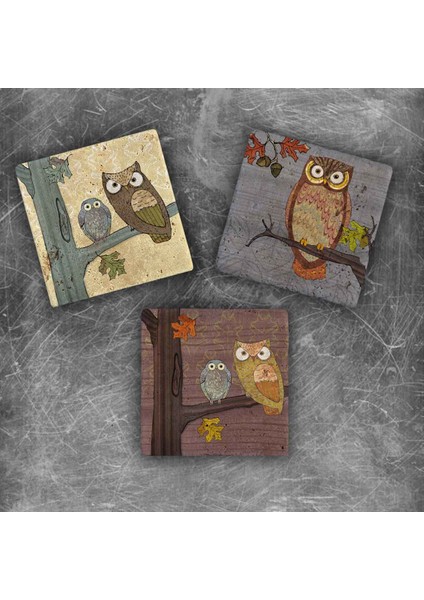 Decor Doğaltaş Magnet - 3'lü Set