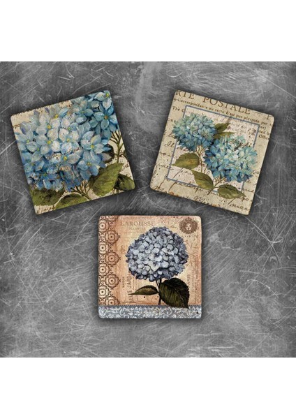Decor Doğaltaş Magnet - 3'lü Set