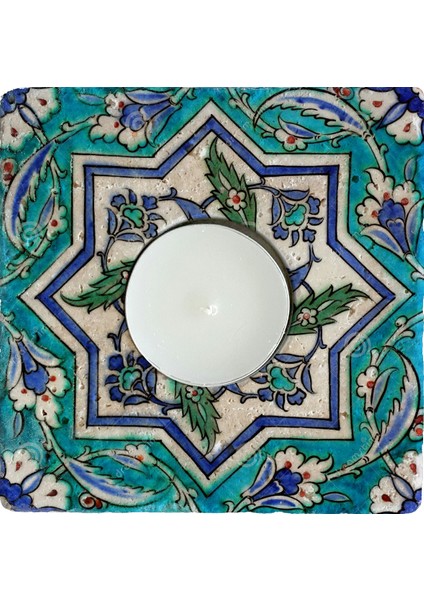 Decor Doğaltaş Mumluk