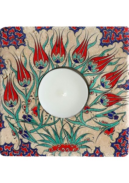 Decor Doğaltaş Mumluk