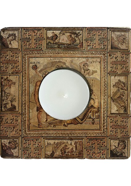 Decor Doğaltaş Mumluk