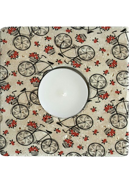 Decor Doğaltaş Mumluk