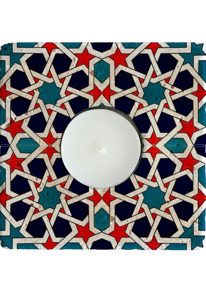Decor Doğaltaş Mumluk