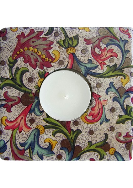 Decor Doğaltaş Mumluk